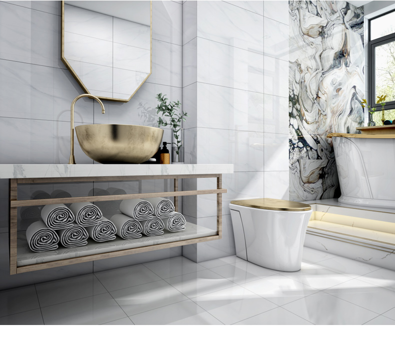 鷹牌瓷磚,Eagle Ceramics,衛生間廁所牆身磚,600X300,白色簡約, Wall Tiles,金銀倉,香港瓷磚Mall,網購瓷磚運輸,大陸瓷磚運輸到香港,