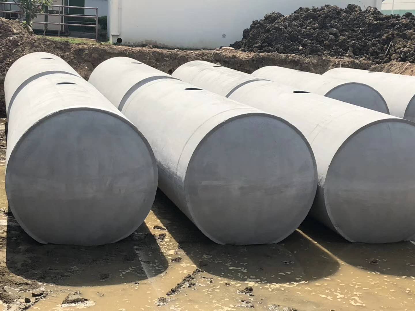 水泥一體成型化糞池