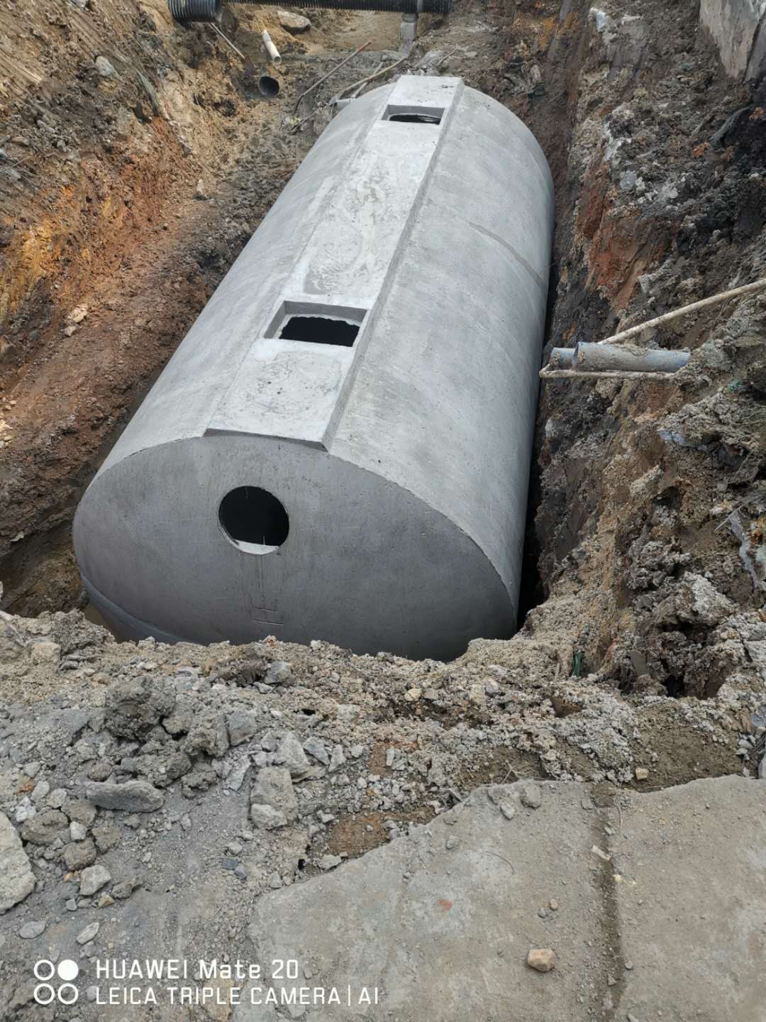 水泥一體成型化糞池