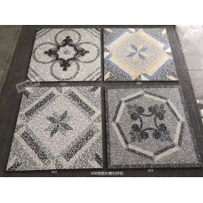 藍蝴蝶水磨石拼花600X600防滑藝術瓷磚-香港瓷磚建材網購批發-佛山大陸瓷磚直銷-金銀倉網購建材運輸
